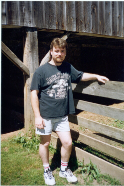 me at a pioneer village